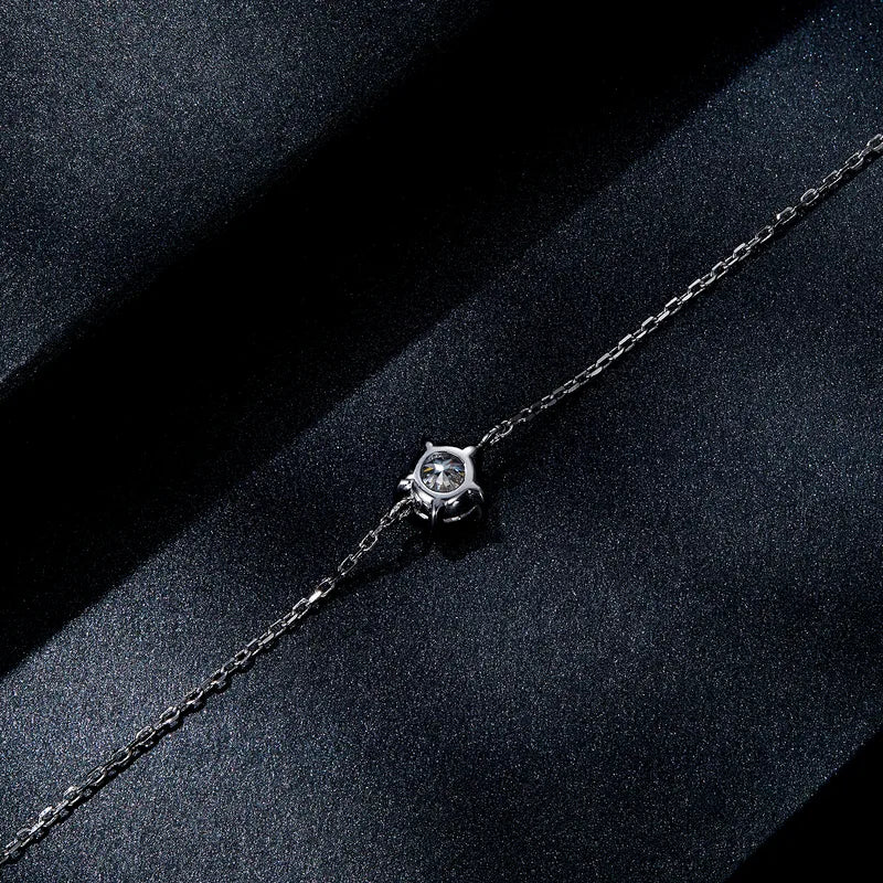 Solitary Diamond Elegant Bracelet
