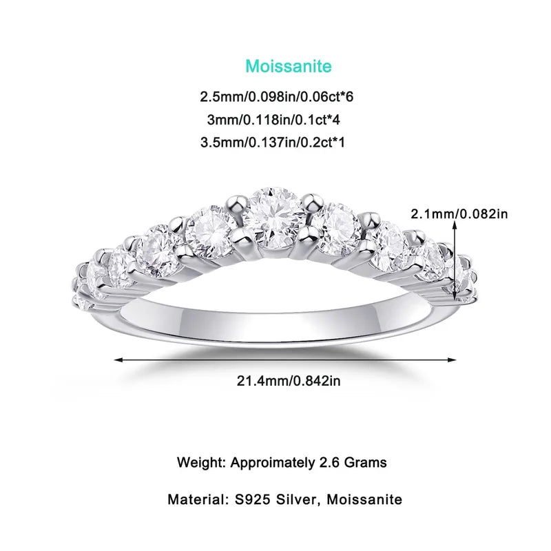 Graduated Diamond Band