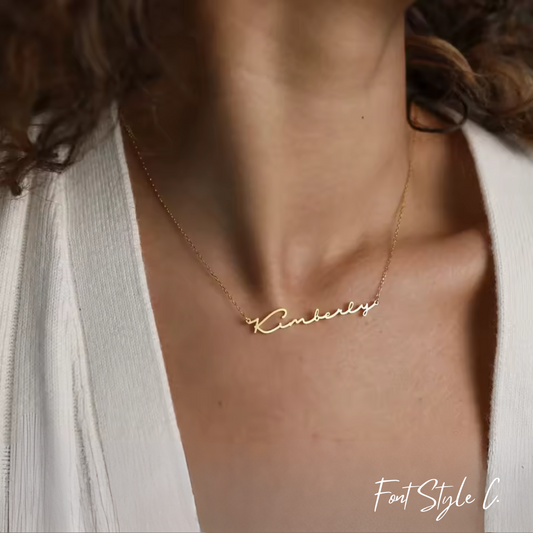 Perfect Gift For Her Elegant Customizable Name Necklace