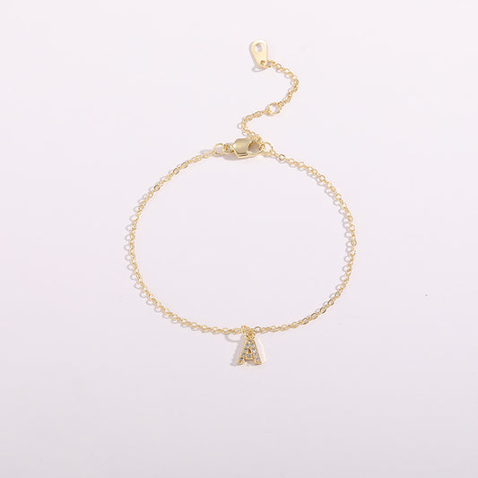 Initial Embrace Bracelet