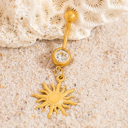 Suntrace Pendant Belly Ring