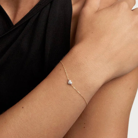 Solstice Spark Heart Bracelet