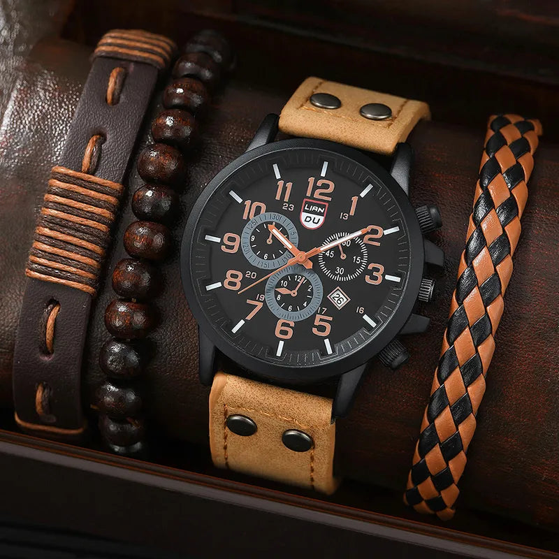 LIAN DU Chronograph Watch