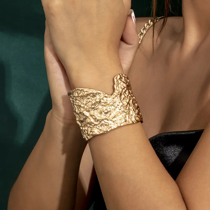 Tactile Grace Bracelet Cuff