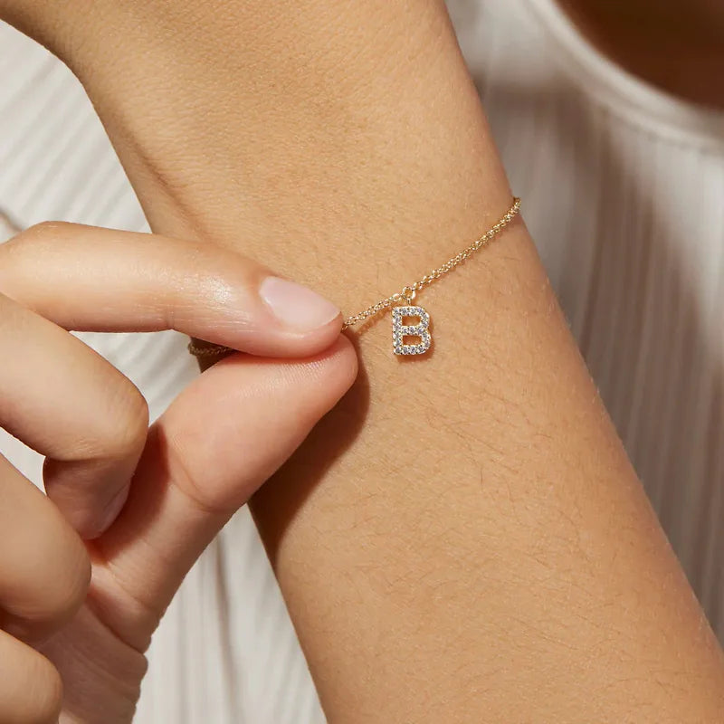 Initial Embrace Bracelet