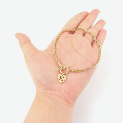 Custom Intial Rope Chain Anklet