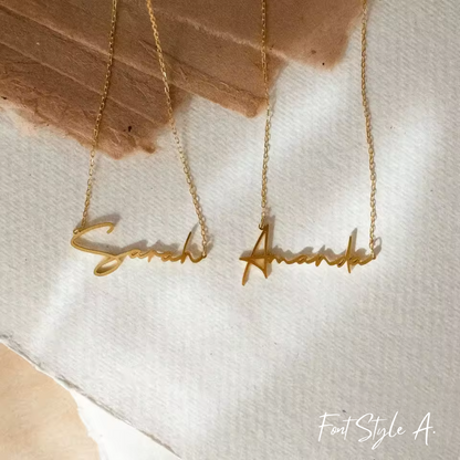 Perfect Gift For Her Elegant Customizable Name Necklace
