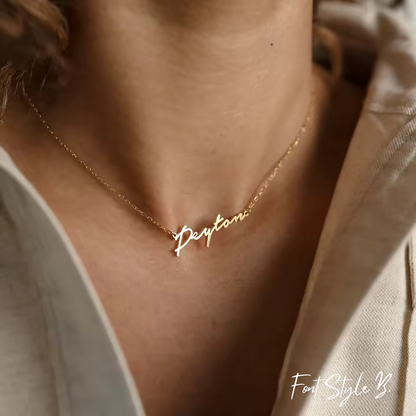 Perfect Gift For Her Elegant Customizable Name Necklace