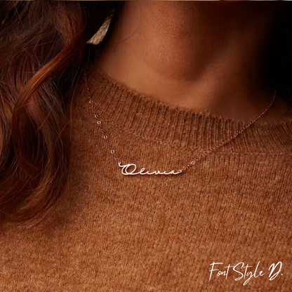 Perfect Gift For Her Elegant Customizable Name Necklace