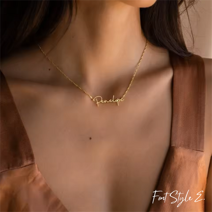 Perfect Gift For Her Elegant Customizable Name Necklace