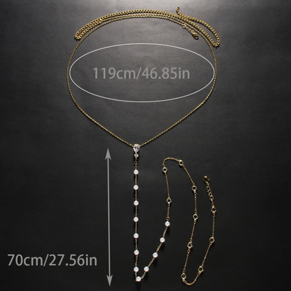 Spine Drop Back Necklace