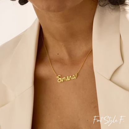 Perfect Gift For Her Elegant Customizable Name Necklace