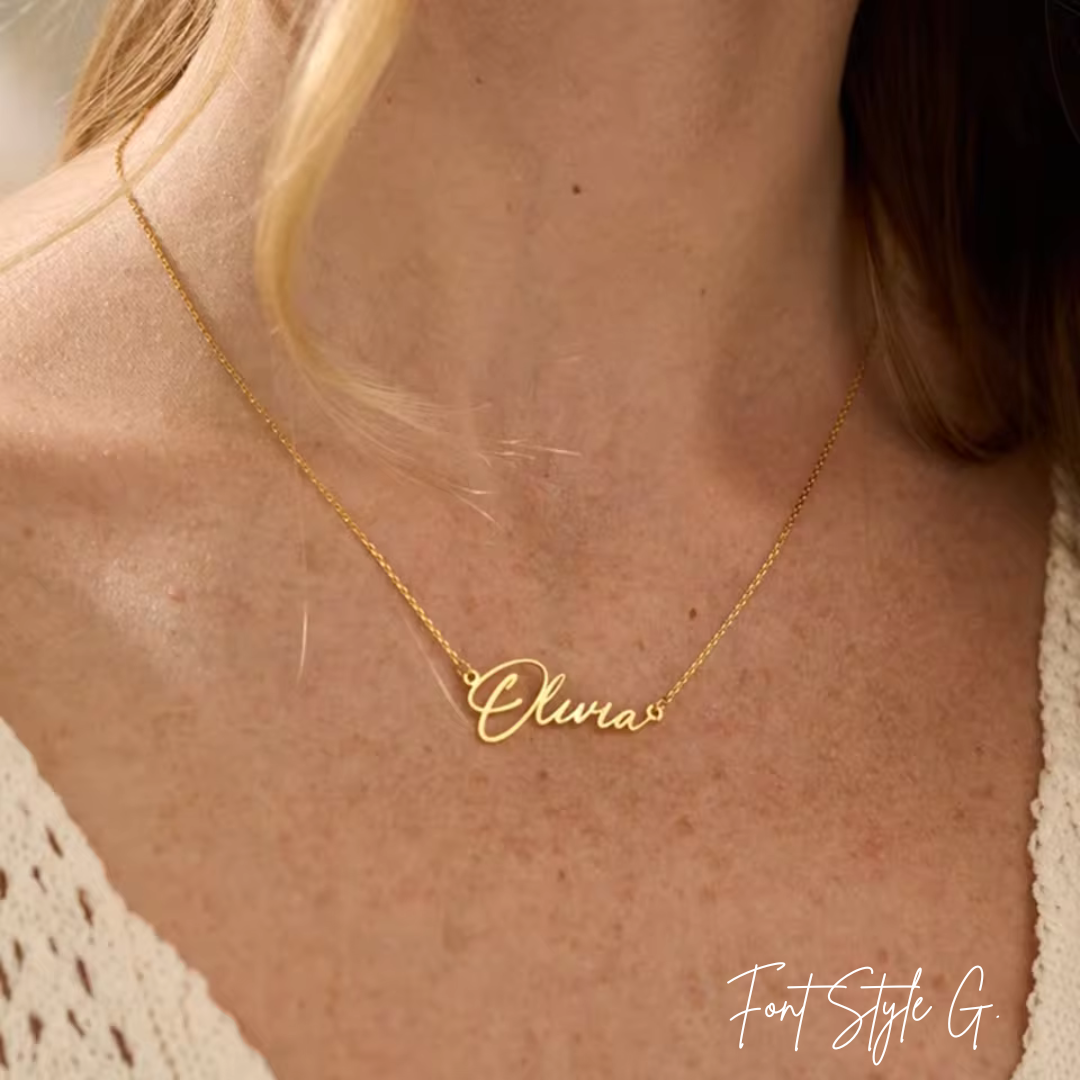 Perfect Gift For Her Elegant Customizable Name Necklace