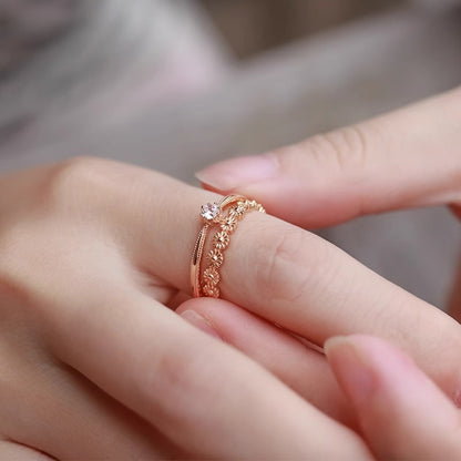 925 Sterling Silver Eternity Daisy Wild Flower Ring