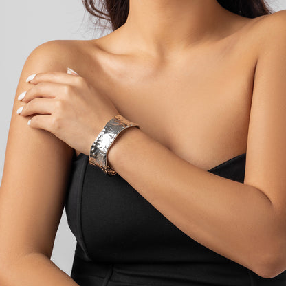 Tactile Grace Bracelet Cuff