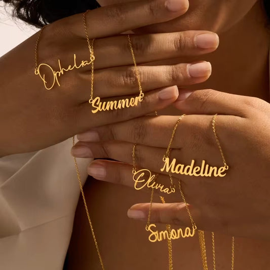 Perfect Gift For Her Elegant Customizable Name Necklace