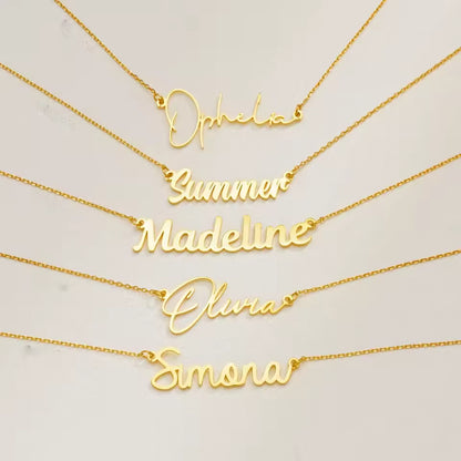 Perfect Gift For Her Elegant Customizable Name Necklace
