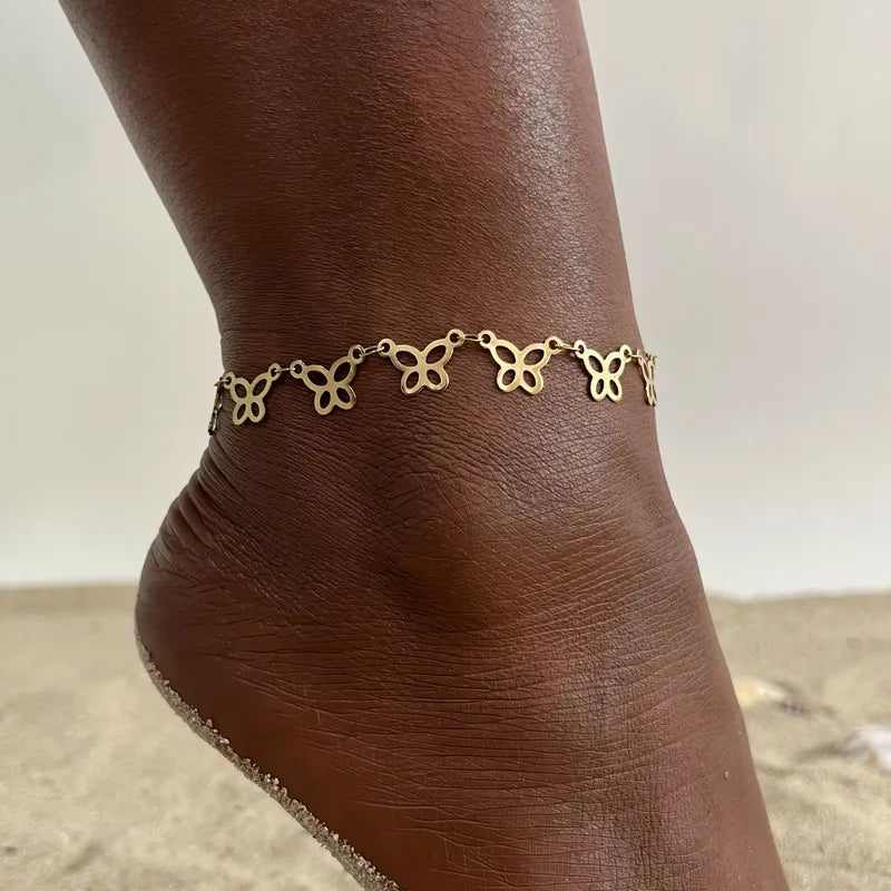 Sway Gold Anklet