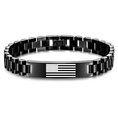 Linked Stainless Steel Bracelet