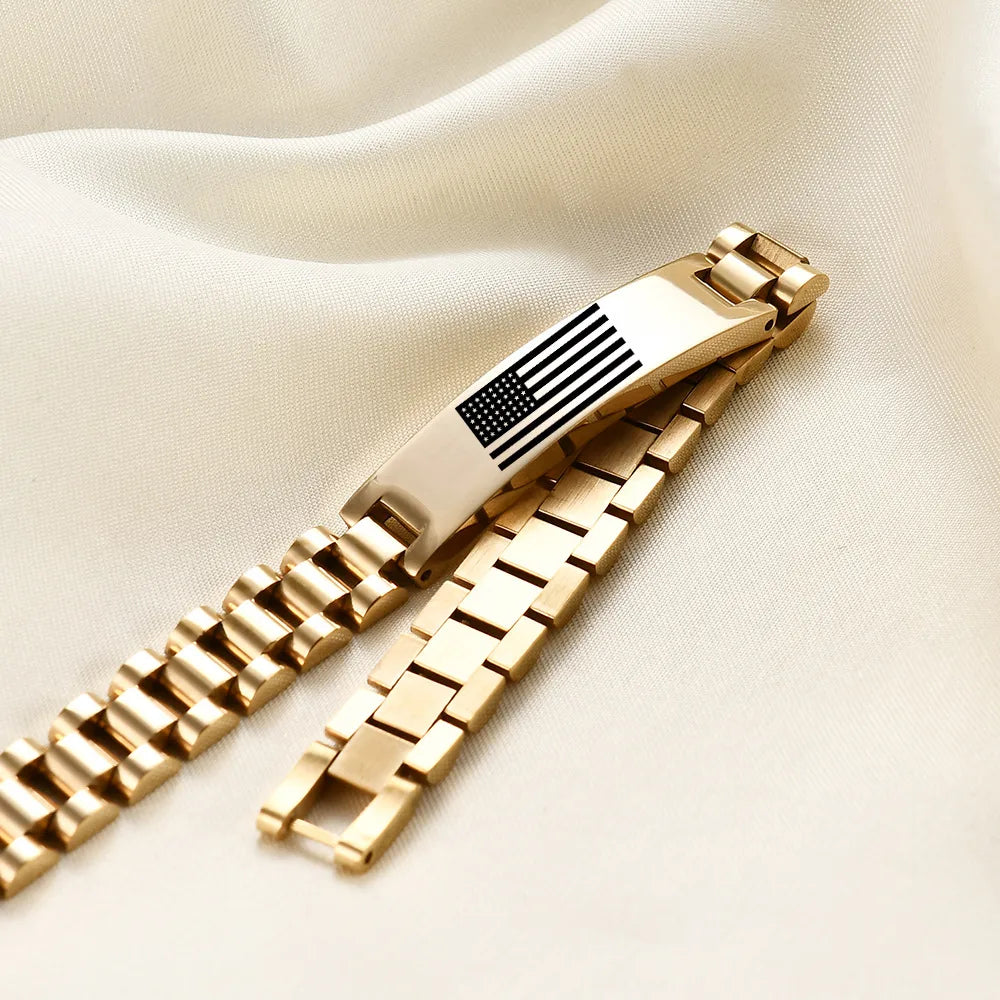 Linked Stainless Steel Bracelet