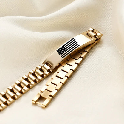 Linked Stainless Steel Bracelet