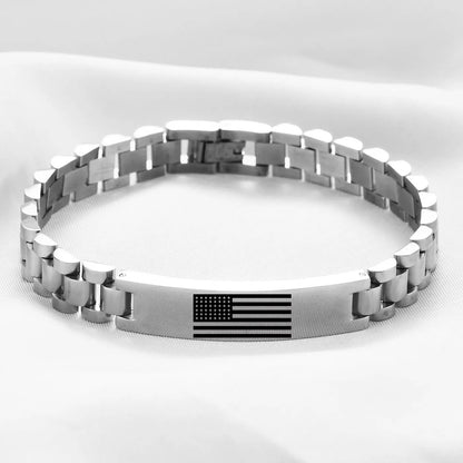 Linked Stainless Steel Bracelet
