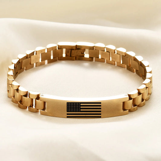 Linked Stainless Steel Bracelet