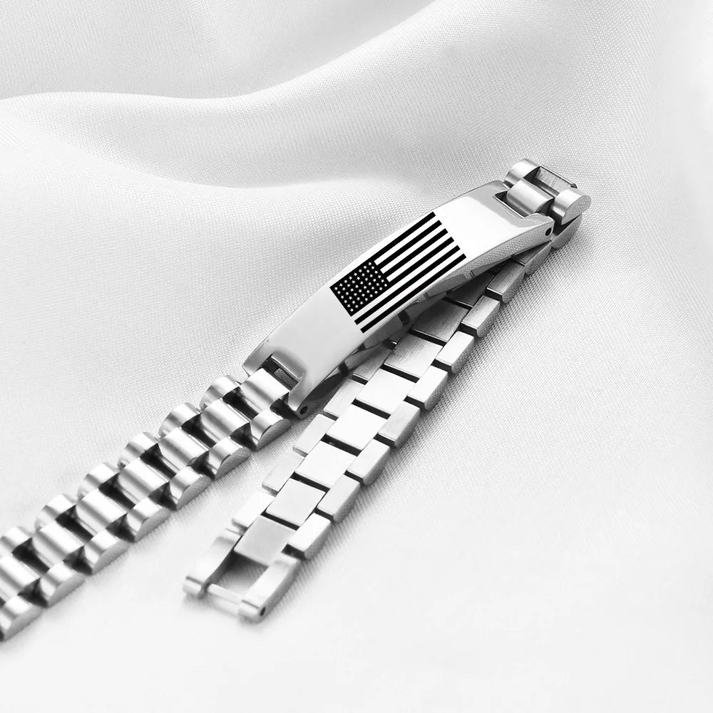 Linked Stainless Steel Bracelet
