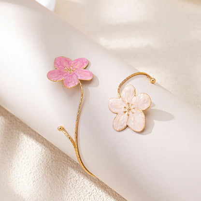 Petal bind Drip Oil Flower Arm Cuff