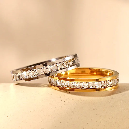 Titanium Everlasting Eternity Stackable Band