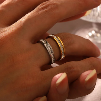 Titanium Everlasting Eternity Stackable Band
