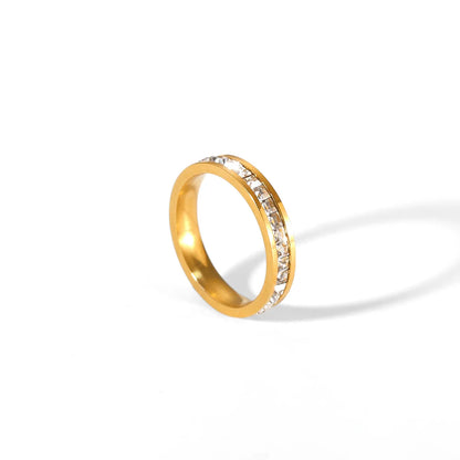 Titanium Everlasting Eternity Stackable Band
