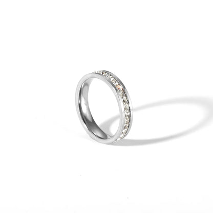 Titanium Everlasting Eternity Stackable Band