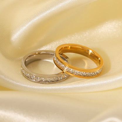 Titanium Everlasting Eternity Stackable Band