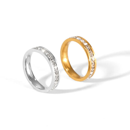 Titanium Everlasting Eternity Stackable Band
