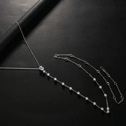 Spine Drop Back Necklace