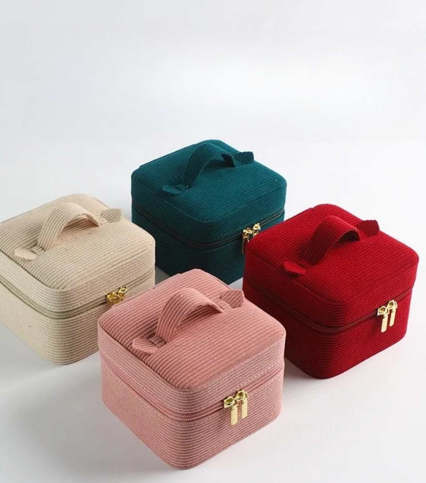 Corduroy Treasure Jewelry Box